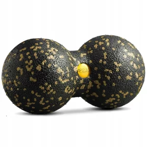 Double EPP DuoBall 08 Black/Gold Massage Ball
