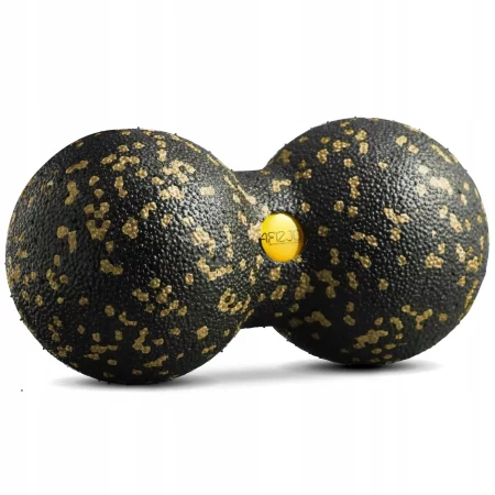 Double EPP DuoBall 08 Black/Gold Massage Ball