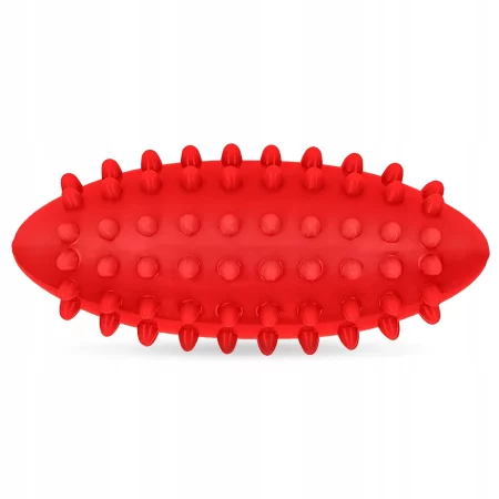 Spike Bean Cucumber Massage Ball 11.5 x 5 cm Red